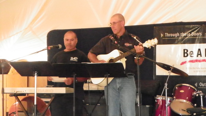 10-16-11 Pastor & John Singing